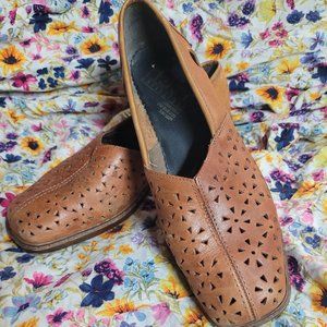 Rieker Antistress Leather cutout Womens Shoes